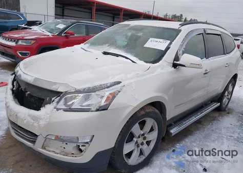 2015 Chevrolet Traverse Ltz из США, поврежденный, VIN 1GNKVJKD1FJ112705